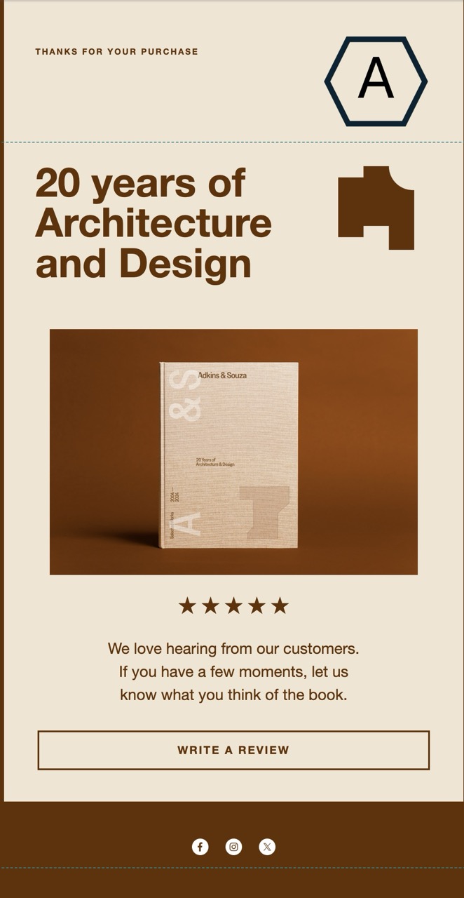 Book purchase thanks