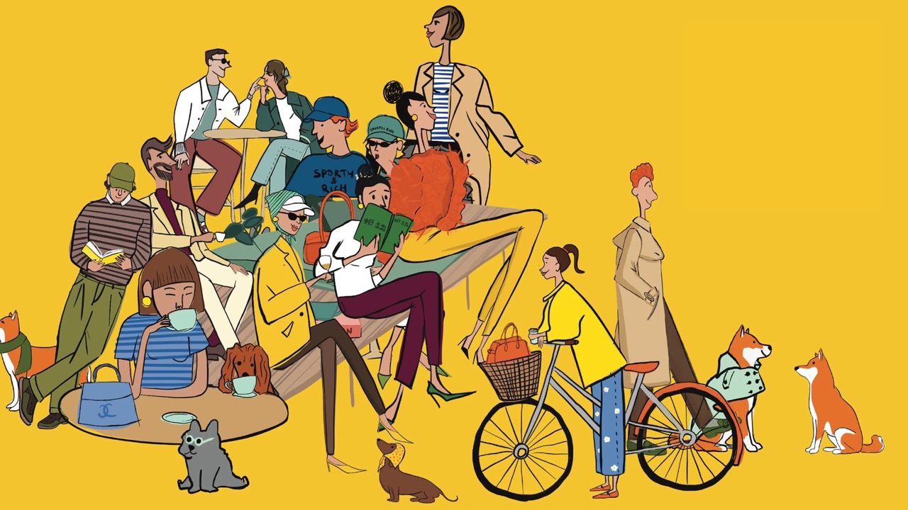 Smart marketing illustration